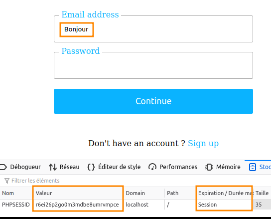 Formulaire email email