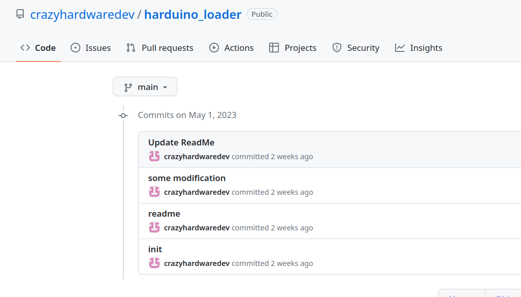 commits