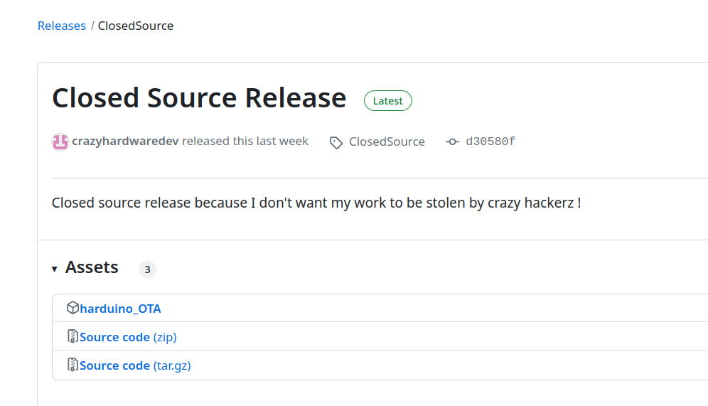 release
